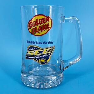 vintage beer mug 2002 SEC Football Championship Golden Flake